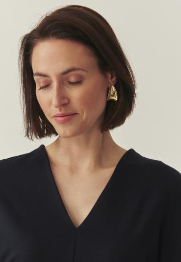 Вязаное платье