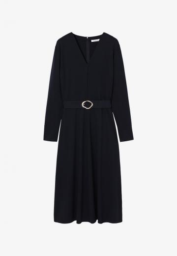 Вязаное платье