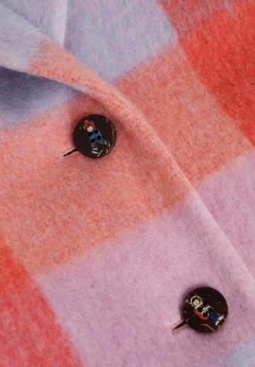 Шерстяное пальто