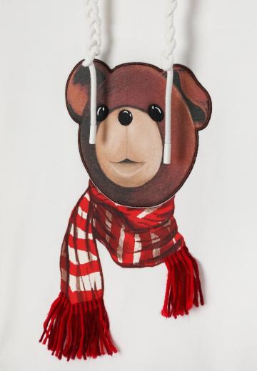 Пуловер с капюшоном