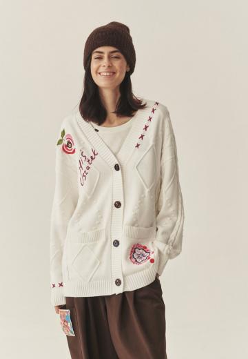 Вязаная кофта