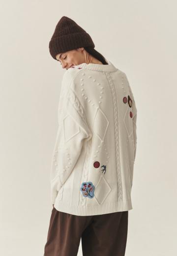 Вязаная кофта