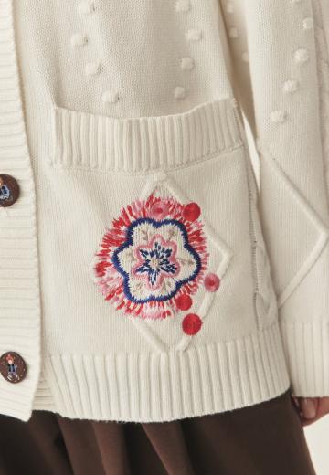 Вязаная кофта