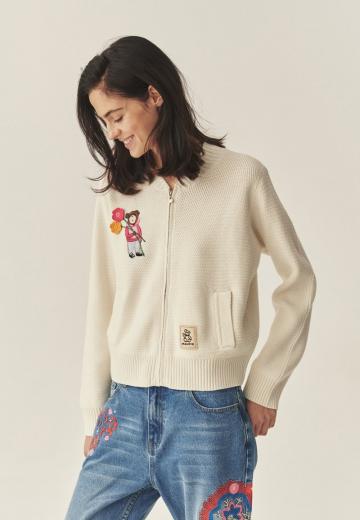 Вязаная кофта