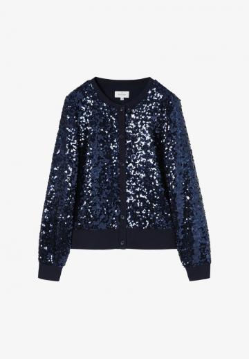 Вязаный жилет