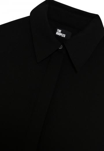 Атласная блузка