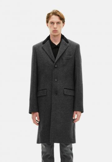 Шерстяное пальто