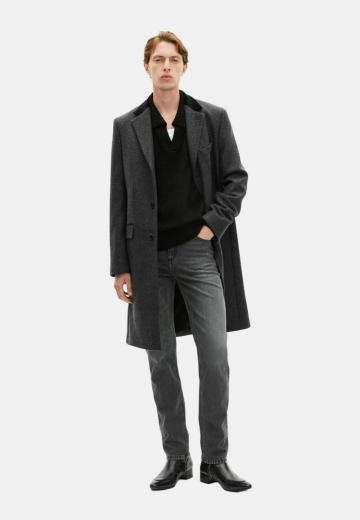 Шерстяное пальто