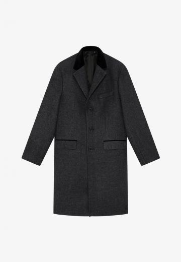 Шерстяное пальто