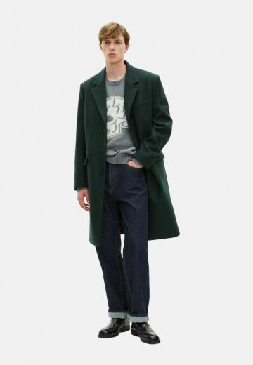 Шерстяное пальто