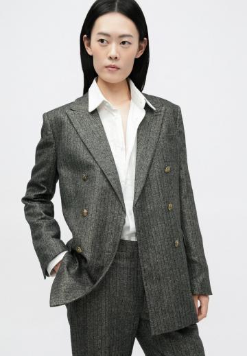 Длинный блейзер