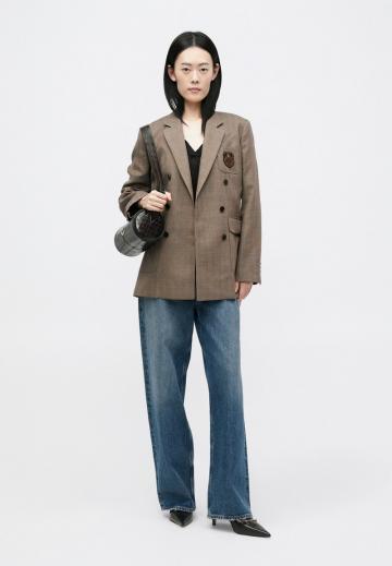 Длинный блейзер