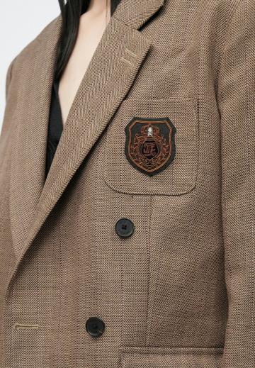 Длинный блейзер