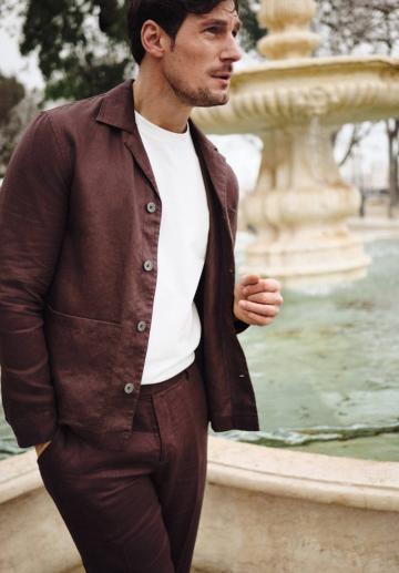 Льняные брюки