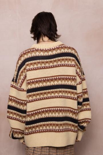 Длинный пуловер