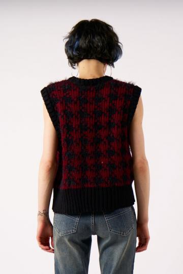 Пуловер с коротким рукавом