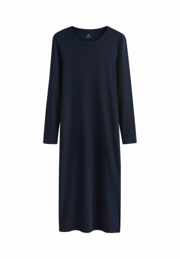 Вязаное платье