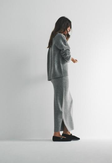 Вязаная юбка