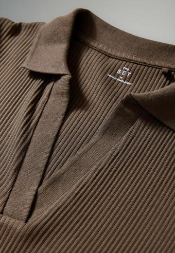 Вязаное платье