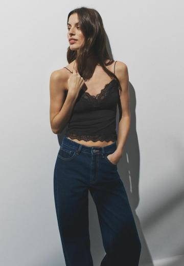 Топ на бретельках