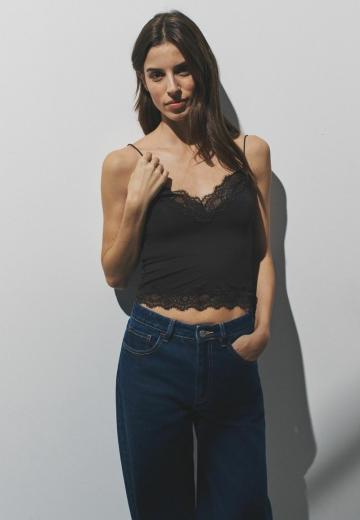 Топ на бретельках