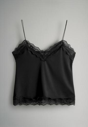 Топ на бретельках