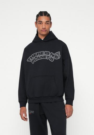 Пуловер с капюшоном