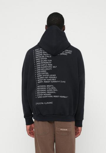 Пуловер с капюшоном