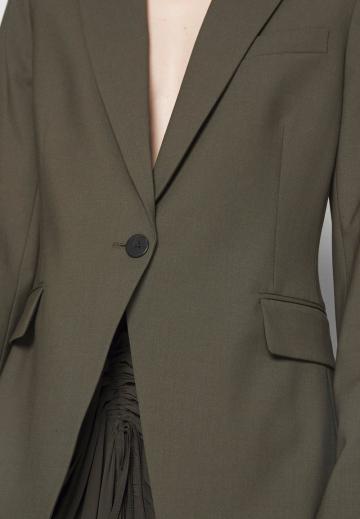 Длинный блейзер