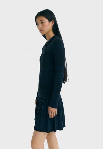 Вязаное платье