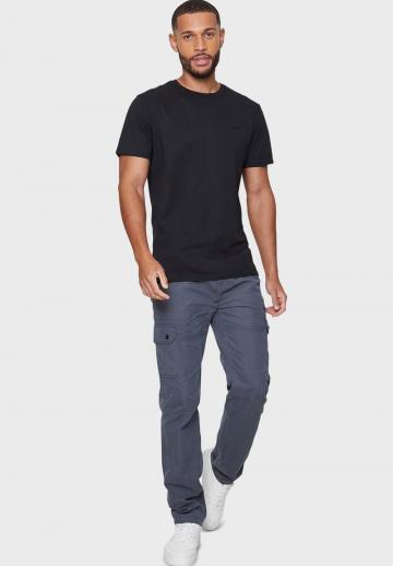 Брюки с накладными карманами