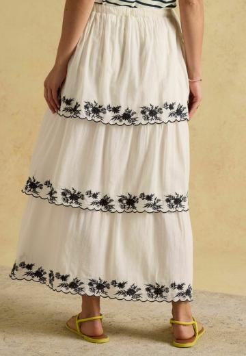 Юбка с воланами