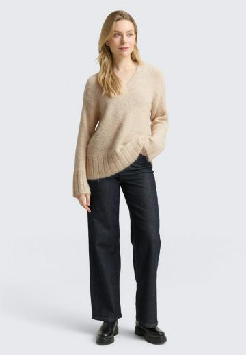 Длинный пуловер