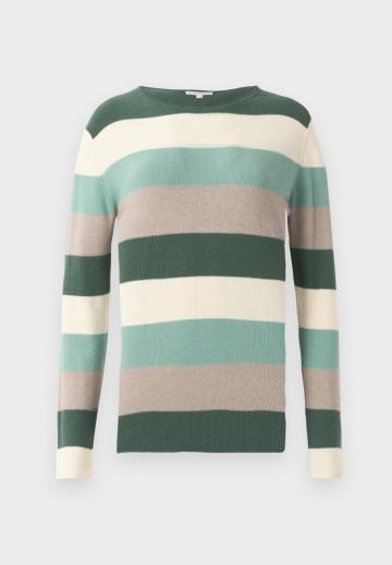Пуловер в полоску