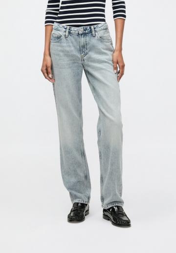 Прямые джинсы