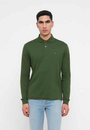 Поло с длинным рукавом