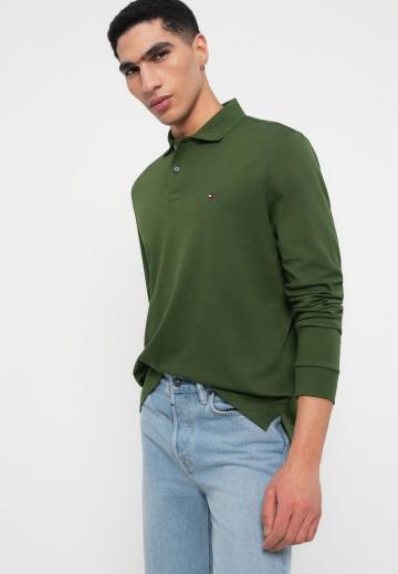 Поло с длинным рукавом