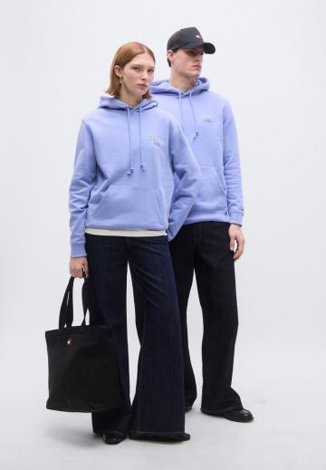 Пуловер с капюшоном