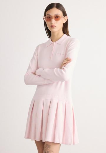 Вязаное платье