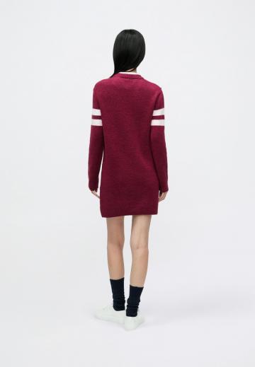 Вязаное платье