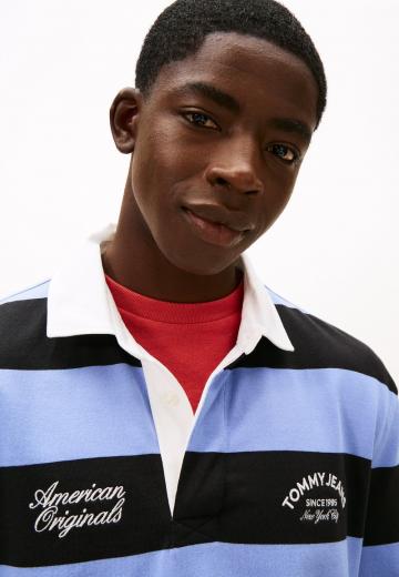 Поло с длинным рукавом