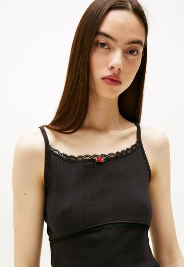 Топ на бретельках