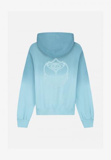 Пуловер с капюшоном