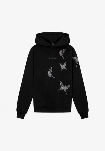 Пуловер с капюшоном