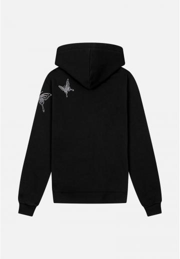 Пуловер с капюшоном