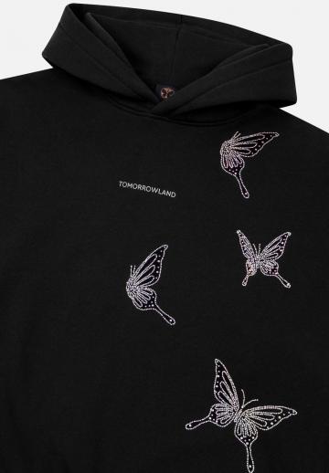 Пуловер с капюшоном