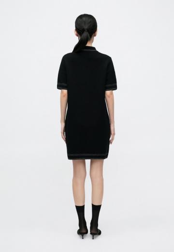 Вязаное платье