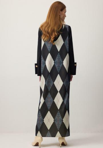 Вязаное платье