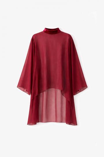 Шифоновая туника