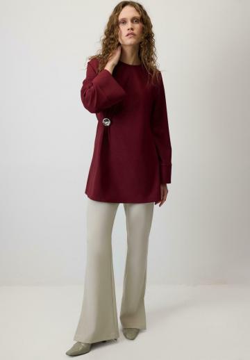 Длинная блузка